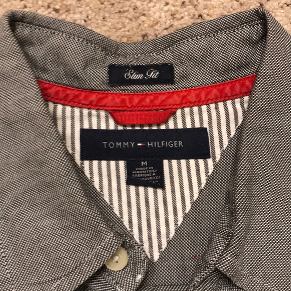 Tommy Hilfiger Slim Fit Oxford Shirt - Picture 2 of 3